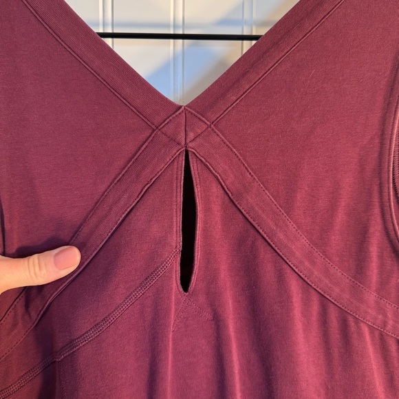 Mountain Hardwear Organic Cotton Sleeveless Purple Women's Dress Size Medium - Picture 9 of 16